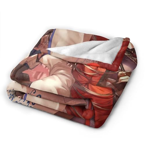 Osuki Azur Anime Lane Throw Blanket Cozy Ultra-Soft Micro Fleece Lightweight Blanket For Sofa Bedroom Living Room 60 Inchx50 Inch thumb #5