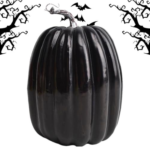 Calabazas de espuma decorativas de 20 cm lavables para terraza y hogar 2