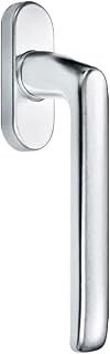 Fenstergriffe Fenstergriff Manilla Puerta Aluminio Gris Ventana Cierre Corredera Hardware-Zubehör(Straighthndlesilver)