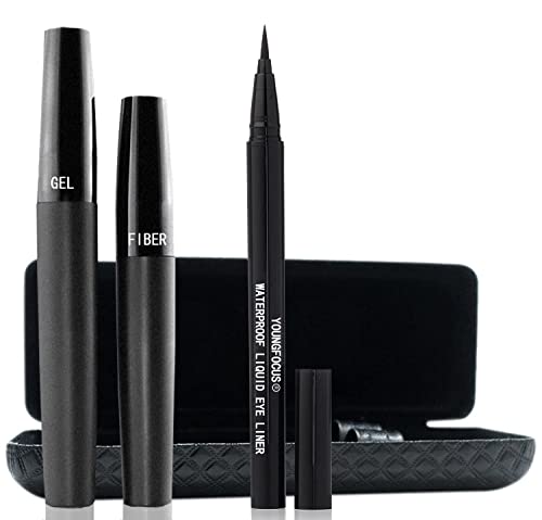 Youngfocus 3D Fiber Lash Mascara Waterproof, Luxuriously Longer, Thicker, Voluminous Eyelashes, Long-Lasting, Dramatic Extension, Smudge-proof, Hypoallergenic Formula-Best Gift - Image 6