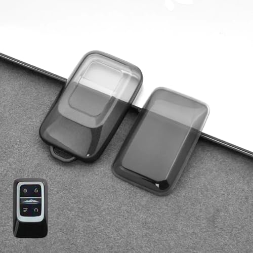 Chenghoo Car Key Shell Clear Cover Compatible with Jetour G700 2025 2026 TPU Material Car Key Fob Cover Full Protection Jetour G700 Keys ShellsJet Black