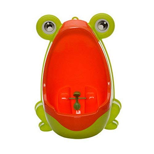 MongGood Rana Infantil Orinal Entrenamiento Baño Niño Orinal para el Muchacho Pee Zapatillas Baño - Amarillo Cover
