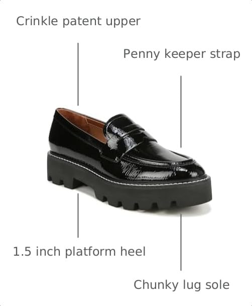 Image of Franco Sarto Women's Balin Lug Sole Chunky Loafer