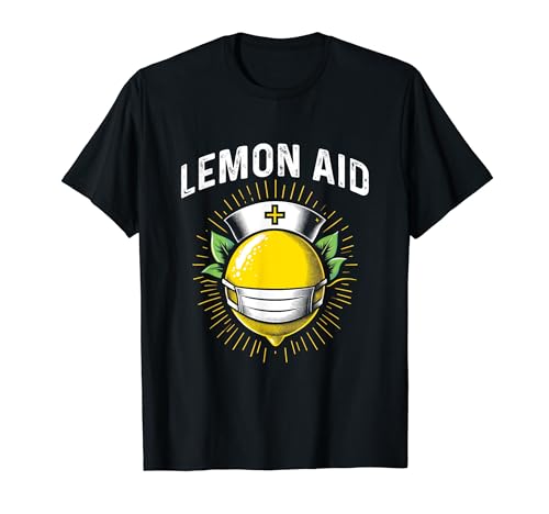 Lemon Aid - Divertido juego de palabras de limonada para papá Broma Palabra Amante del limón Camiseta