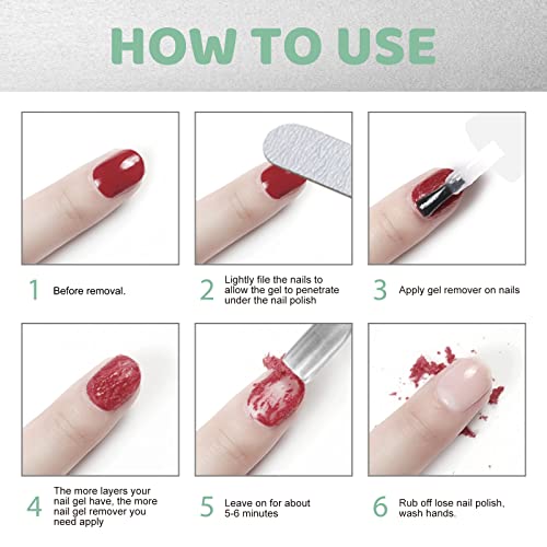 Find Back 15 Ml Gel Nail Polish Remover thumb #5