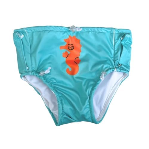 Maillot de bain artisanal pour enfants de 10 à 36 mois, pour mer et piscine (turquoise)