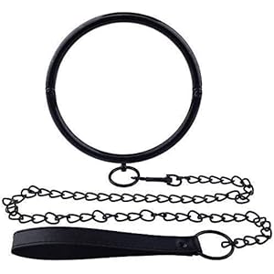 Madaenmj Erotische Bondage Roestvrijstalen Ketting / Kraag Met Ring, Fetish Sm Hoofdsteunen Halsbanden Sm Speeltjes Voor…