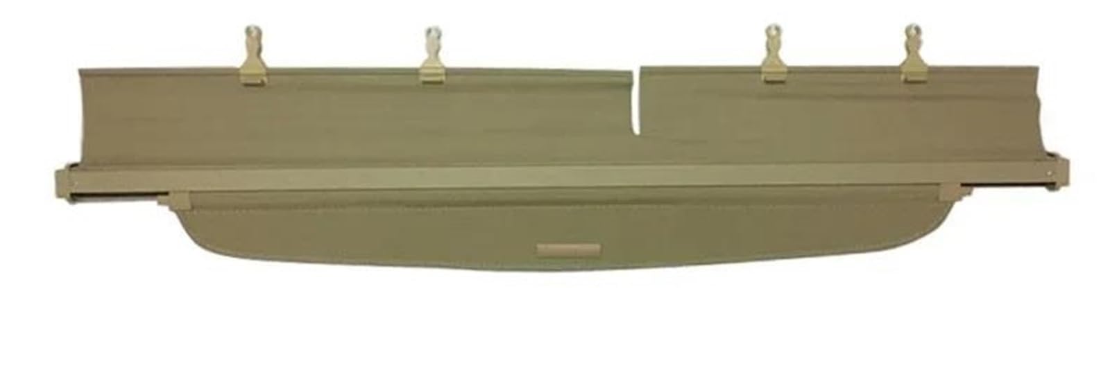 Genérico Privacidad Cargo Protectora Cubierta para Kia para Carens 2007-2011 Cubierta De Carga Maletero Trasero Escudo Cortina Tablero Partición Persianas Privacidad Seguridad Accesorios(Beige)