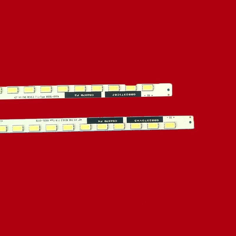 Tira de LED de repuesto para iluminación trasera de pantallas 42E82RD y 3660L-0374A 3