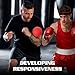 KTEBO Boxing Reflex Ball Headband Set - Includes 4 Different Balls and 2 Adjustable Headbands for Beginner Proficiency Improvement, Great Boxing Equipment, Perfect Stocking Stuffers