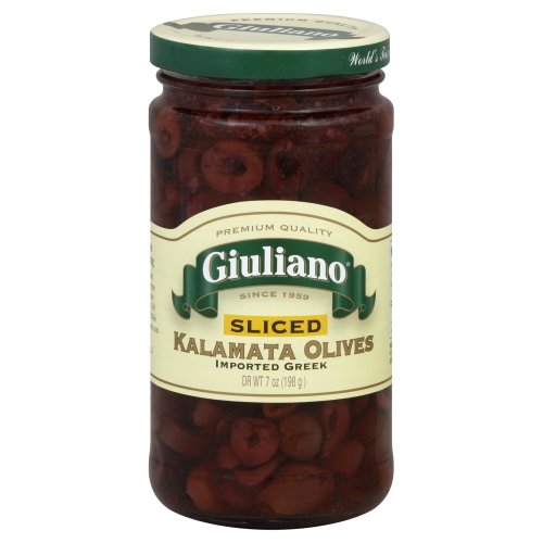 Olive Sliced Kalamata 7 Oz Pack of 6