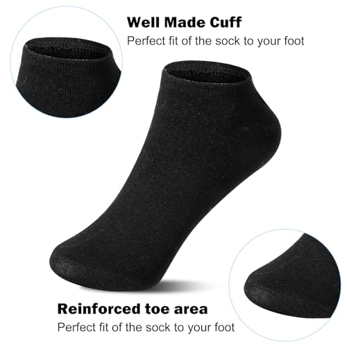100 Pairs Low Cut Socks Bulk Pack Breathable Athletic Ankle Socks for Men Women Unisex Homeless No Show Casual Sock (Black, White, Grey)2