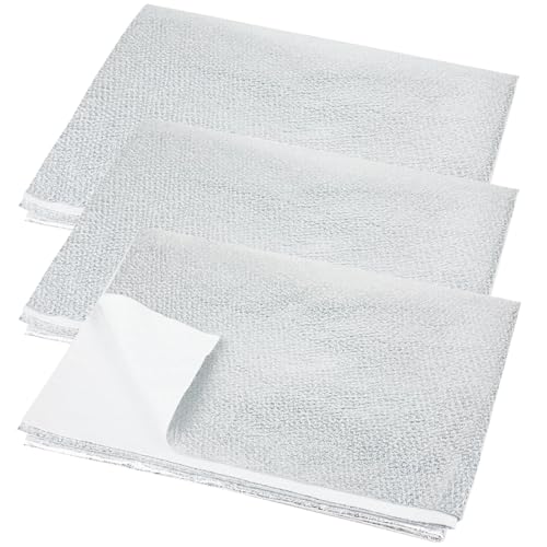 HFYZZ 2 Pack Heat Resistant Batting for Potholders - 35x 47 Inch Soft Heat Reflective Fabric Insulating Thermal Lining Batting for Quilting Sewing Crafts Pot Holder