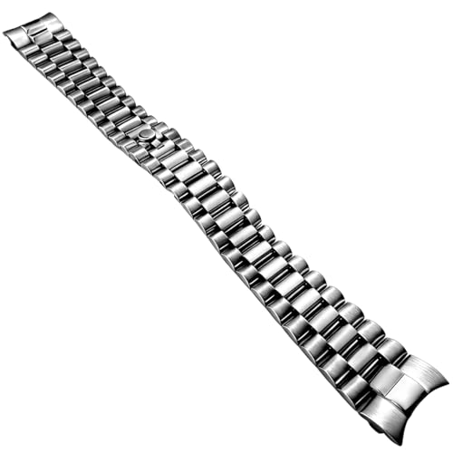 Watch Band Replacement For Rolex Day Date 36mm 1801 1802 1803 1805 1808 1811 President Great Stainless Steel 20mm