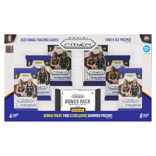 2025 Panini Prizm WNBA Basketball Flagship Trading Card Box (3 Pandora Prizms)