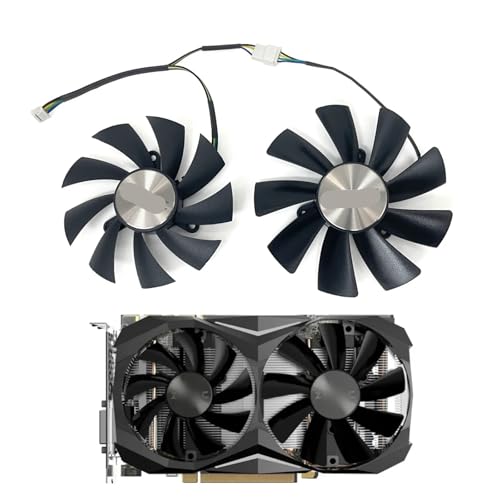 Ventilateur de refroidissement pour carte graphique double GAA8S2H anti-surchauffe PC