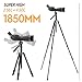 BOSMA 20-60x80 HD Spotting Scope with Tripod, Fog-Proof, Waterproof, Large Eyepiece, FMC Optics for Bird Watching, Wildlife Viewing, Hunting, Target Shooting, Golden Hawk