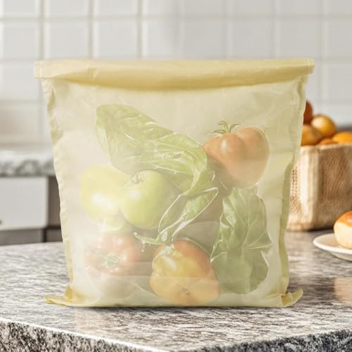Bolsa de pan forrada lavable que conserva sándwich y piezas de panadería 3