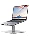 Produktbild Eono by Amazon - Laptop Ständer, Multi-Winkel Notebook Ständer: Universal Halter, Mac Halterung Stand, Desktop Dock für MacBook Air/pro, Microsoft Surface, 10"~17" Notebooks - Silber
