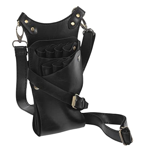 Didiseaon Hair Stylist Traveling Bag Hair Stylist Essentials Barber Organizer Pu Waist Pouch