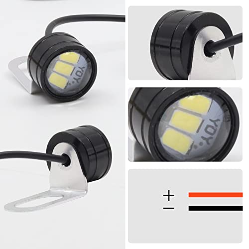 YnGia 2PCS Eagle Eye LED Light, Moto DRL Daytime