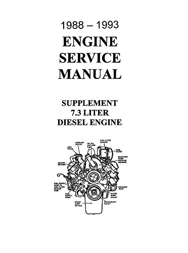 Bishko Automotive Literature - Shop Service Repair Engine Drivetrain For The 1988 1992 1993 Ford 7.3 Diesel Engine #TOP9