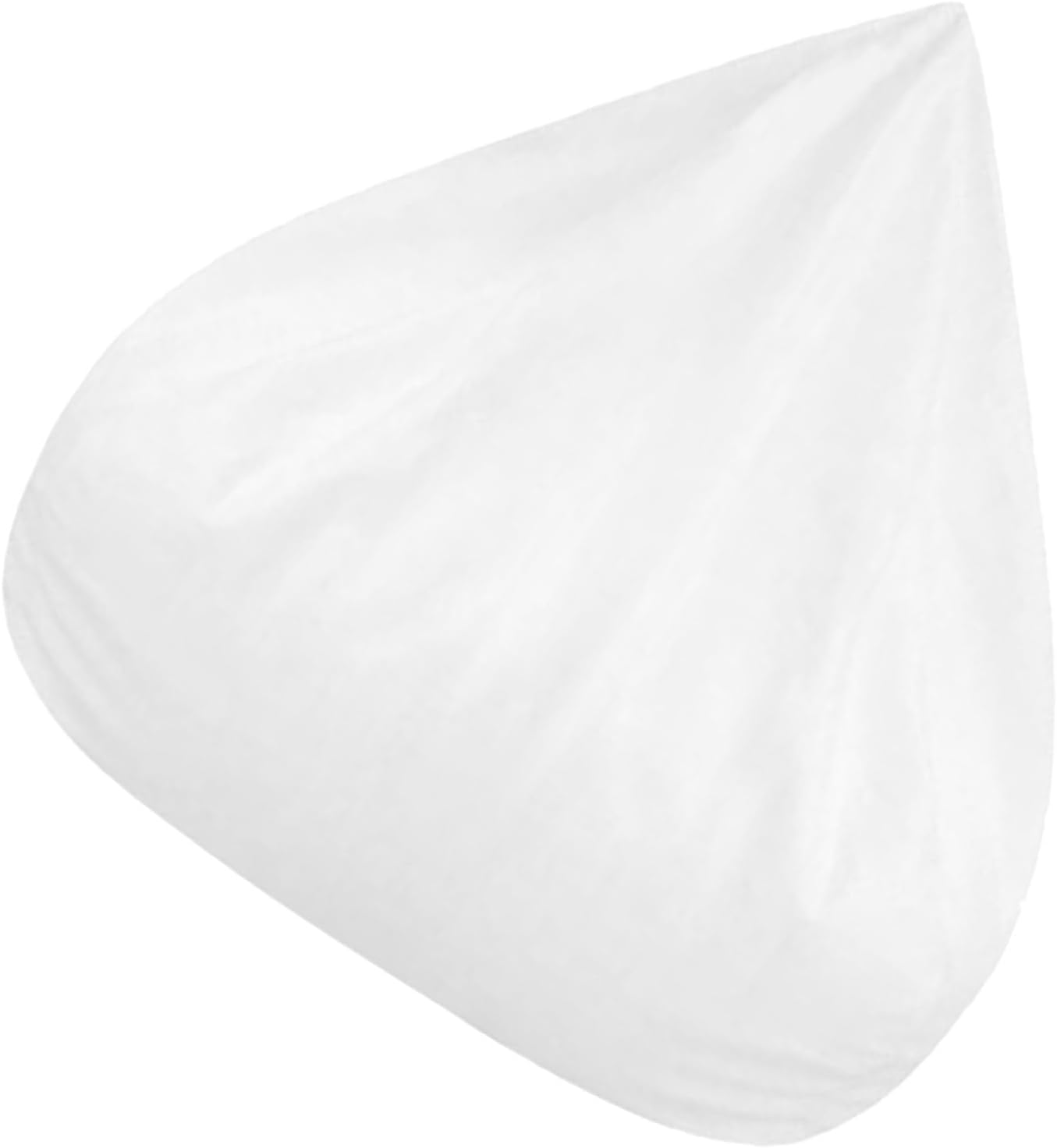 Bean Bag Chair Fabric White Inner Liner Cover 70x80cm | Lazy Sofa Liner, Breathable Mesh Cloth Insert, Portable Build for Gaming and Relaxing