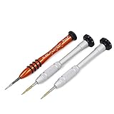  Destornillador Pentáculo de 0,6 mm, punta en Y, 0,8 mm, 1,2 mm, para Apple iPhone 8 7 6S MacBook (3 piezas (0,6 + 0,8 + 1,2 ))
