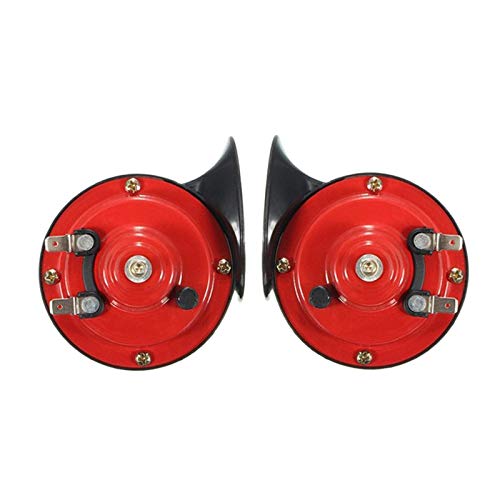 Nrpfell Bocina Universal para Coche, Altavoz Klaxon de Alta Presi�N, 12 V, Impermeable, 500Db, Bocina de Aire para Grito de Caracol, Vespa Loudnes para Coche, Motocicleta
