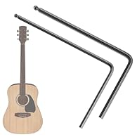 【Complete Set with 4mm and 5mm Sizes】:This guitar truss rod wrench set includes a 4mm allen wrench and a 5mm allen wrench, covering most common truss rod sizes for various guitars. As essential guitar tools, they provide a convenient solution for you...