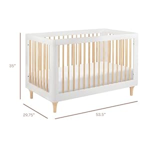  Babyletto-Lolly-3-in-1-Convertible-Crib-with-Toddler-Bed-Conversion-Kit-in-White-and-Natural-Greenguard-Gold-Certified