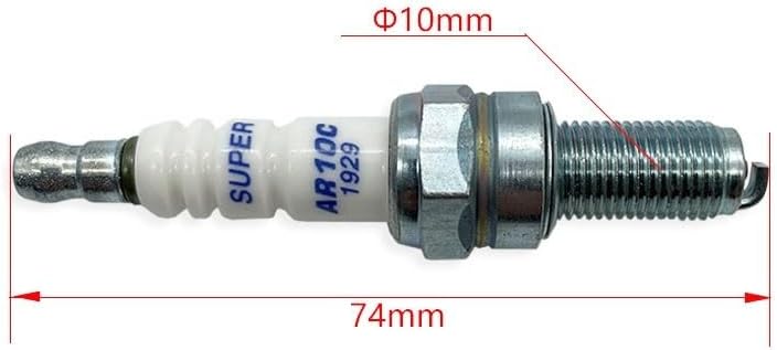 Motorcycle/Fit For K TM For HUSQVARNA For GASGAS Spark Plug BRISK AR10C Engine Accessories SX50 SX85 TC50 TC85 MC50 MC85 2024-2025 Dirt Bikes Spark Plug