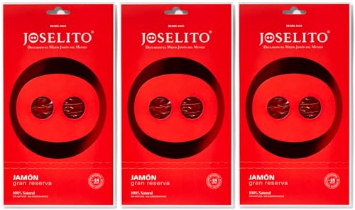Jamón - 3 Sobres Joselito - Envío 24 h - Jamón de bellota 100% ibérico Joselito Loncheado- Enviado por Cosecha Privada (3 Sobres)