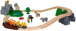 BRIO 木製レール 知育玩具 サファリアドベンチャーセット [全26ピース] 対象年齢 3歳~ 33960 誕生日 クリスマス プレゼント 室内遊び