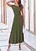 PRETTYGARDEN Two Piece Skirt Set for Women 2025 Summer Spring Dressy Casual Knit Travel Vacation Matching Lounge Outfits (Army Green,Small)