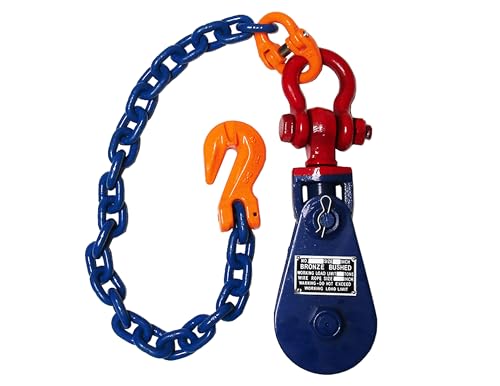 4 Ton Wrecker and Recovery Snatch Block | Grade 100 Ultra HD Rigging | 3/8