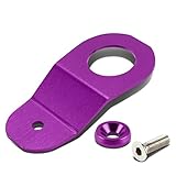 Compatible with Honda Civic EK Billet Aluminum Radiator Stay Mount Bracket+Washer (Purple)