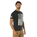 Rothco Distressed US Flag Athletic Fit T-Shirt, 2XL, Black