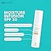SKIN MODERNE++ Moisture Infusion SPF30 - Face Moisturizer with Sunscreen - Ideal for Dry & Sensitive Skin - Broad-Spectrum UVA/UVB Protection - with Zinc Oxide - Vegan & Plant Based Skincare - 50ml