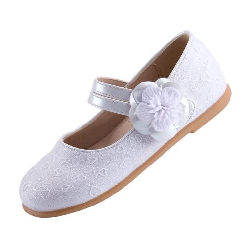 Zapatos de vestir para niñas pequeñas bailarinas Mary Jane de boda y ceremonia