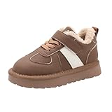 Botas de invierno para niña, forradas, zapatos descalzos, zapatos de invierno para deportes y exteriores, antideslizantes, para trekking y senderismo, zapatos cálidos, zapatos descalzos para mujer,
