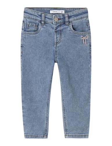 Nmfbella Mom Emb Jeans 1224-Sm Noos