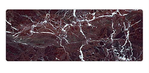 SijiHua Muis Mat Tafel Pad Oversized Mouse Pad Computer Bureau Pad, 800 x 300mm, Zwart