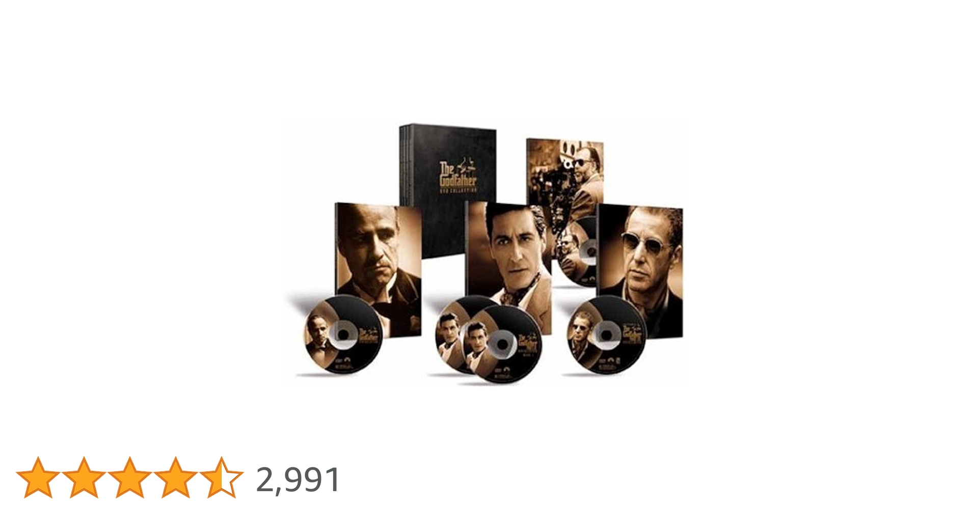 ゴッドファーザー DVD　製作30周年記念スペシャルボックス ゴッドファーザー DVDコレクション 制作30周年記念 スペシャル