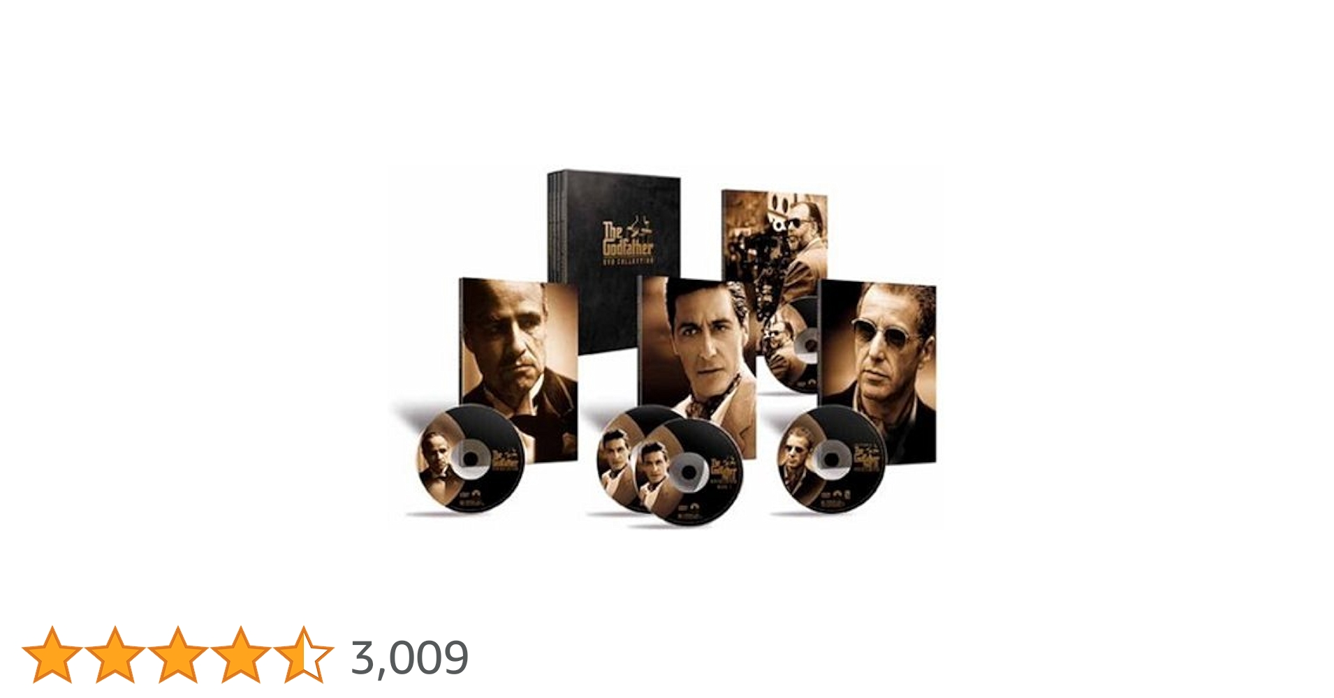 Amazon.co.jp: ゴッドファーザー DVDコレクション 製作30周年記念