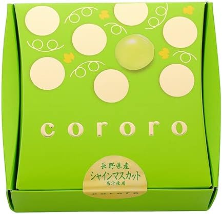 コロロ cororo UHA味覚糖 グミ シャインマスカット 8粒 ★go-enオリジナルミニ菓子付き