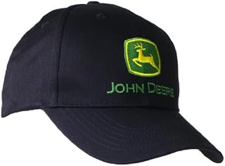 John Deere Men's Baseball béisbol.beisebolbaseball Embroidered Logo Baseball hat-one-Size Green