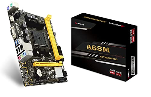 Biostar A68MHE Carte mère AMD A68H Socket FM2+ ATX