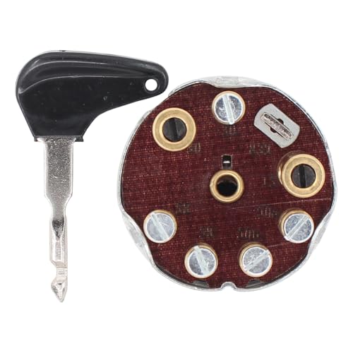 Zündschloss Lichtschalter Zündschalter Lichtzündschalter Zündlichtschalter Startschalter Zündanlassschalter mit Schlüssel für Deutz für McCormick für IHC D-Serie Schlepper Traktor Oldtimer Trecker