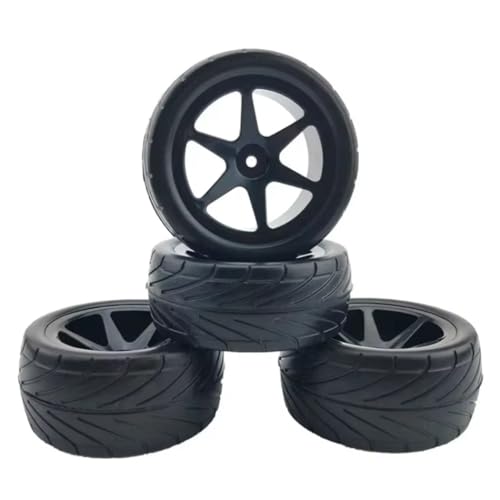 RCJ[̃^CƃzC[ For HPI WR8 For LC 1/10 4 PCS ԗ^C RCJ[ gbN It[h ǐՎԗ p[c ANZT[ AbvO[h  C(Black)